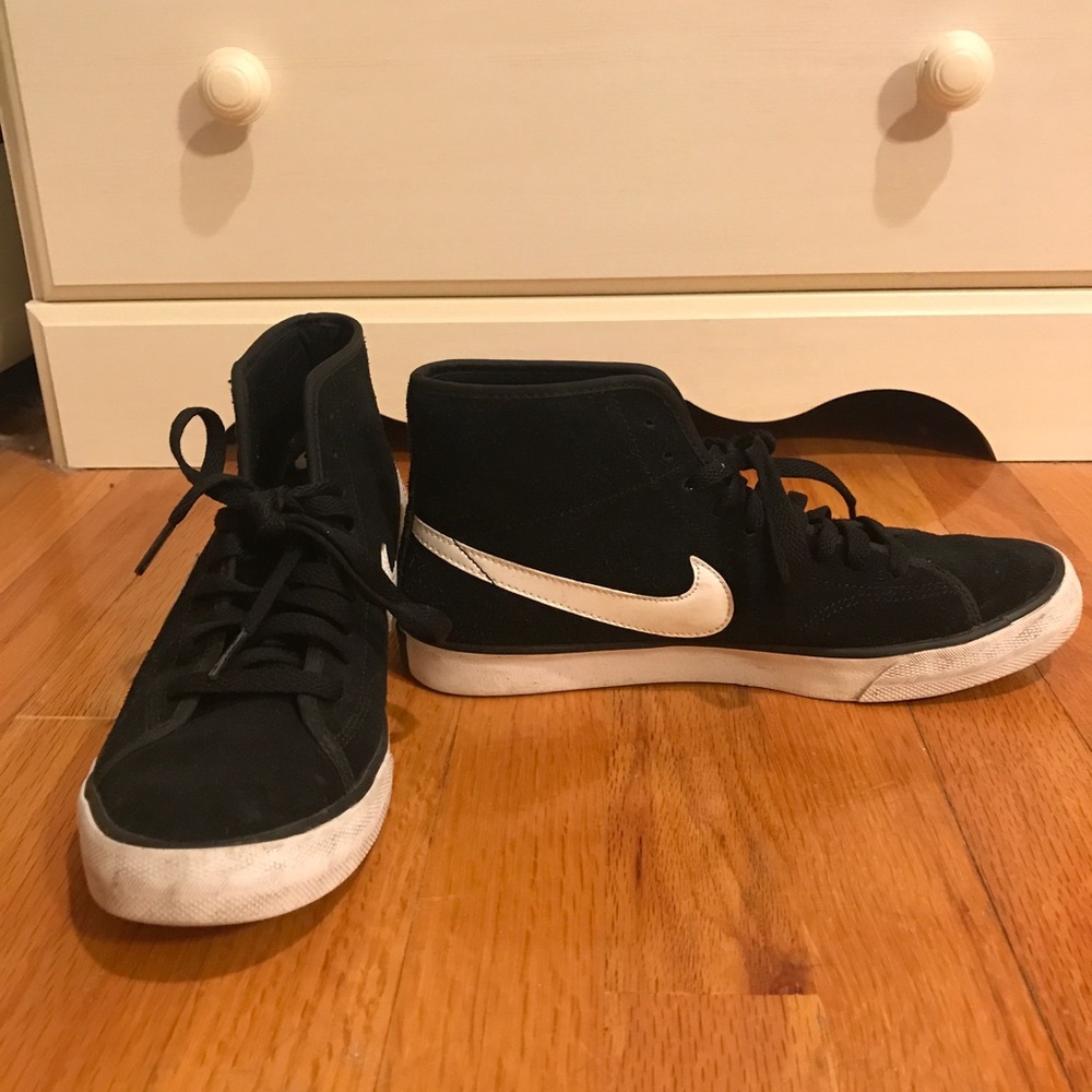 Classic Black Nike High Tops